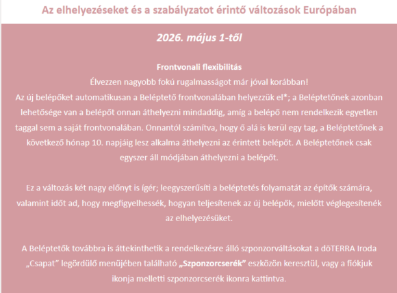 frontvonali flexibilitás